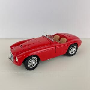 Mattel 2003 Hotwheels Ferrari 166MM Barchetta Convertible Diecast Car Red